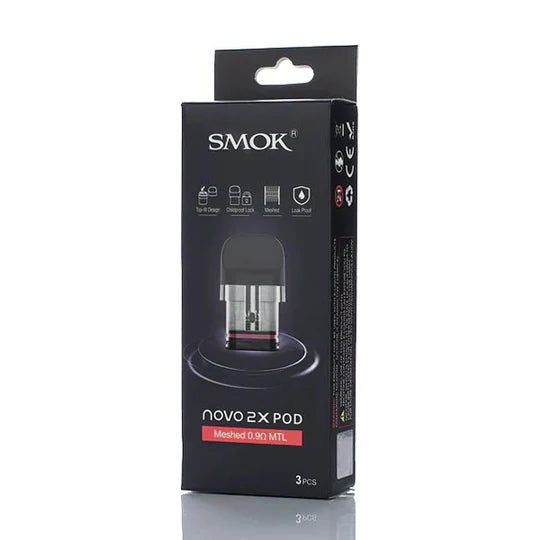 Novo 2x Replacement Pods By Smok Island Vape Uk