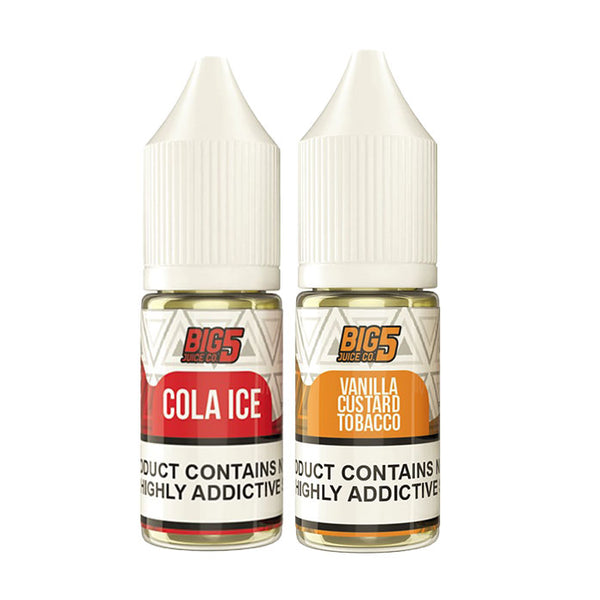 Big 5 Juice Co Nic Salts 10ml