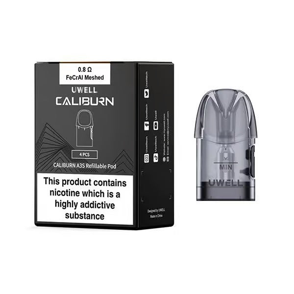 Caliburn A3S Replacement Pods by Uwell