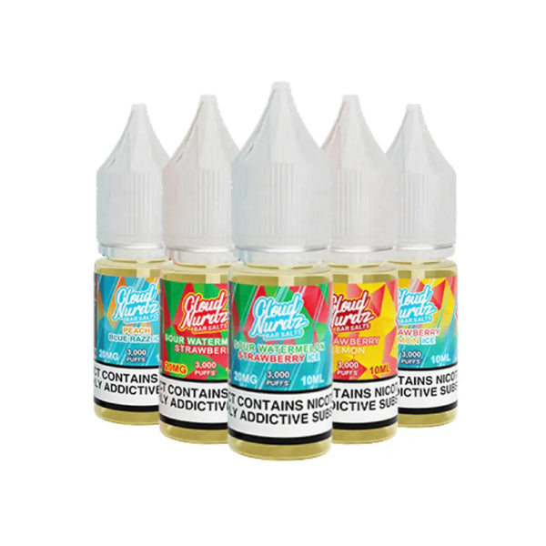 Cloud Nurdz Nic Salts 10ml