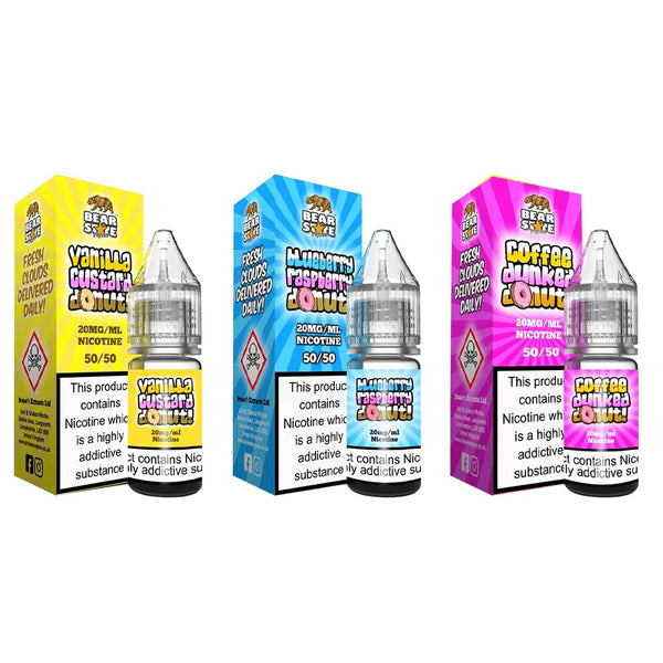 Coffee Dunked Donut Nic Salt by Bear State Vapor