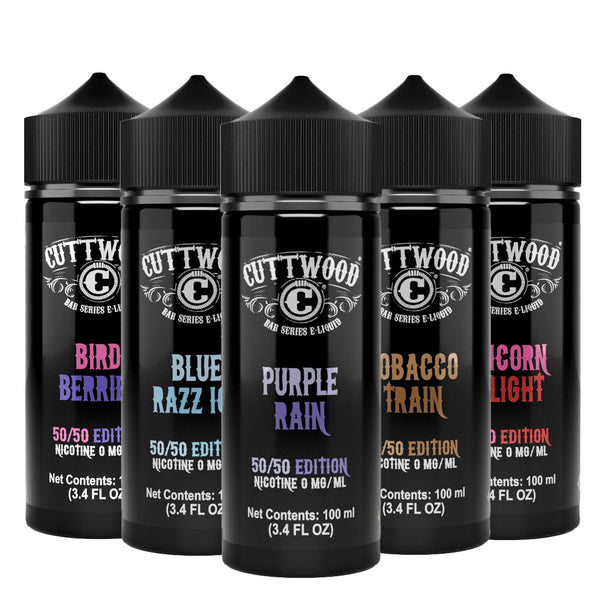 Cuttwood 50VG Bar Series 100ml 0mg Shortfills