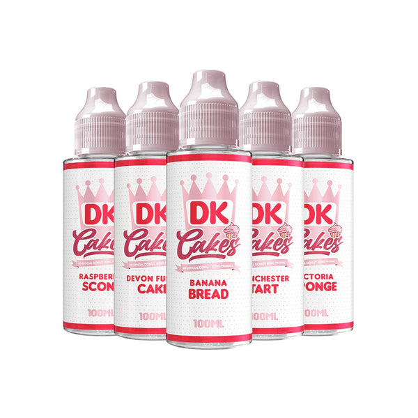 DK Cakes 100ml 0mg Shortfills