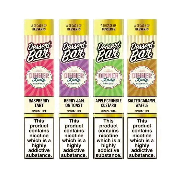 Dinner Lady Dessert Bar Nic Salts 10ml