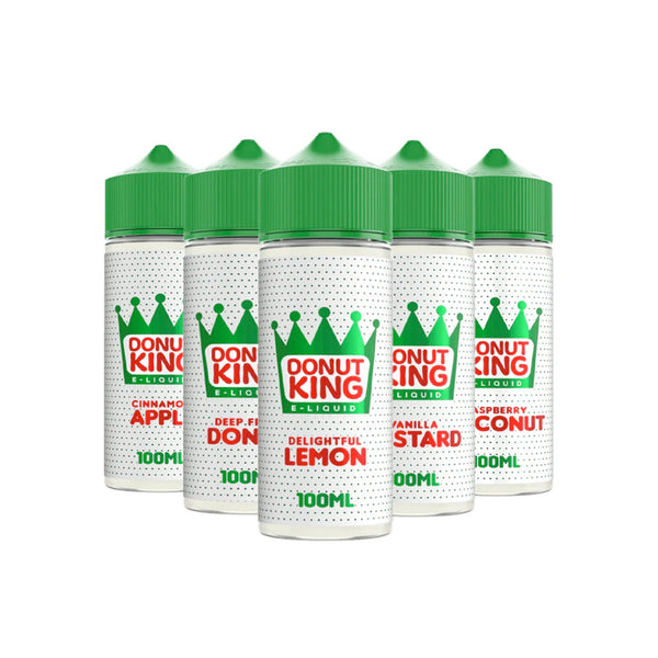 Donut King 100ml 0mg Shortfills