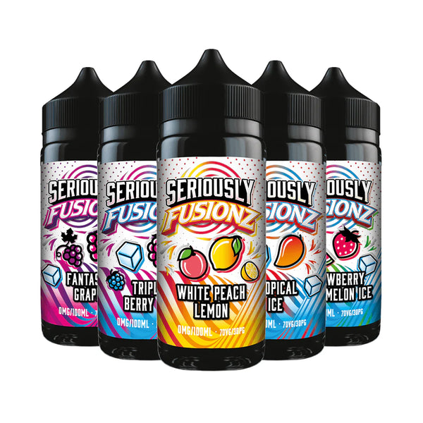 Seriously Fusionz 100ml 0mg Shortfills by Doozy