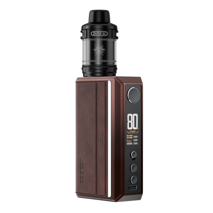 Drag 5 Sub Ohm Vape Kit by VooPoo Gradient Brown