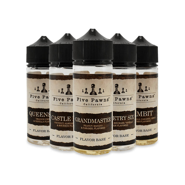 Five Pawns 50/50 100ml 0mg Shortfills