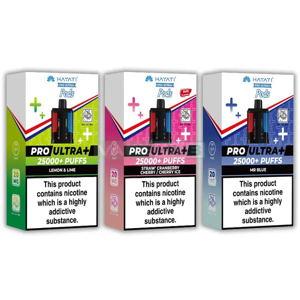 Hayati Pro Ultra Plus 25K Replacement Pods