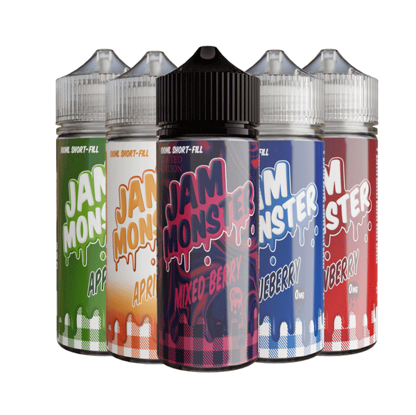 Jam Monster 100ml 0mg Shortfills