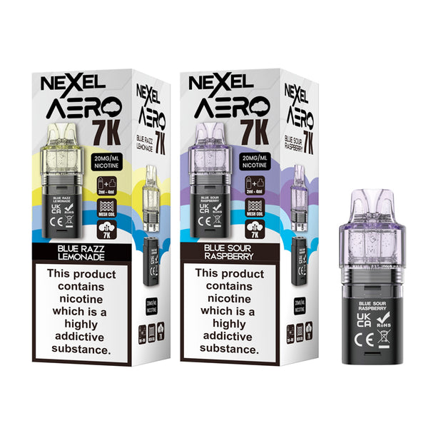 Nexel Aero 7K Pre Filled Replacement Pods