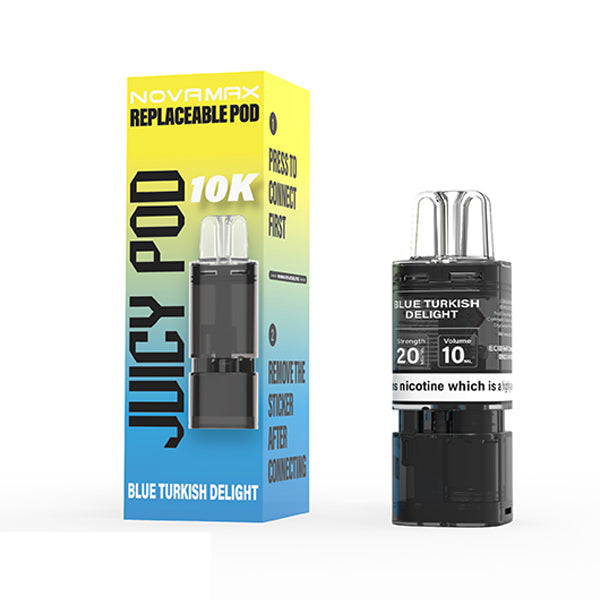 Novamax 10k by Juicy Pod Replacement Pods