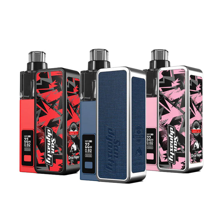 San Dynasty Pod Kit By Orca Vape X Gerobak Island vape UK San Dynasty Pod Kit By Orca Vape X Gerobak Island vape UK