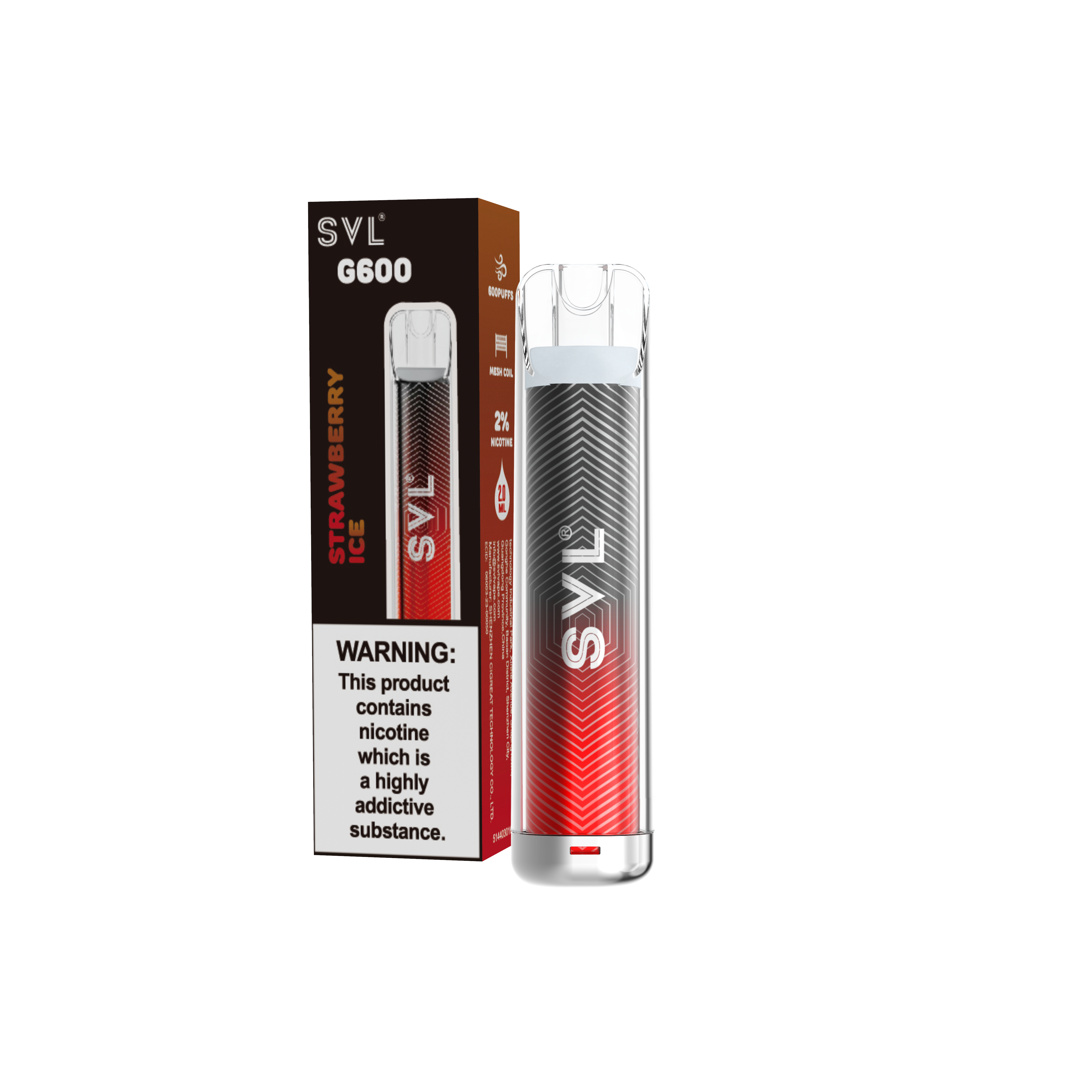 SVL 600 Disposable Vape Kit
