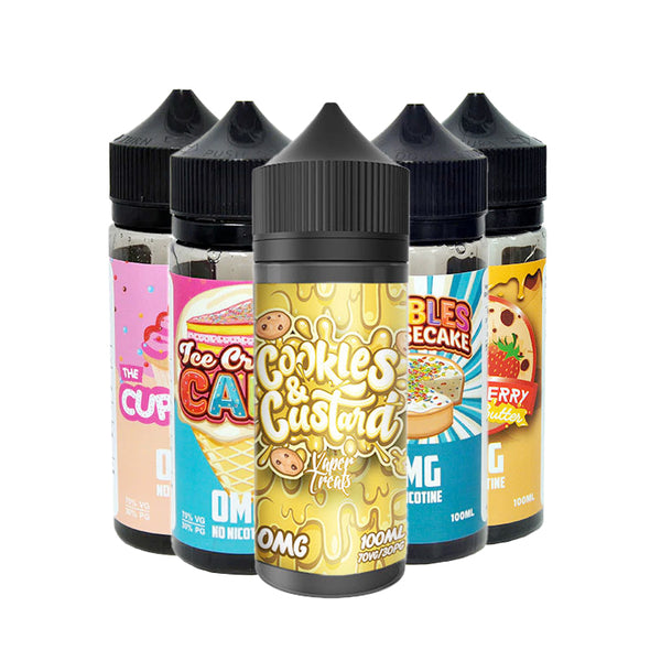 Vaper Treats 100ml 0mg Shortfills