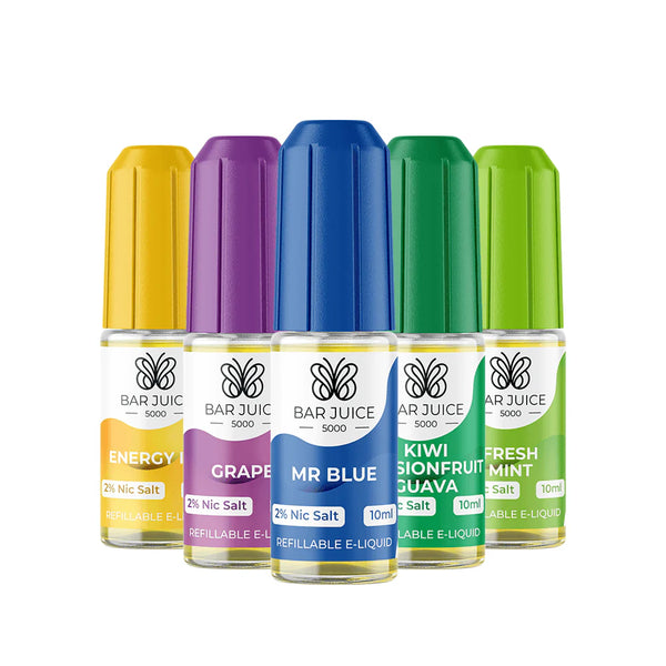 Bar Juice 5000 Nic Salts 10ml