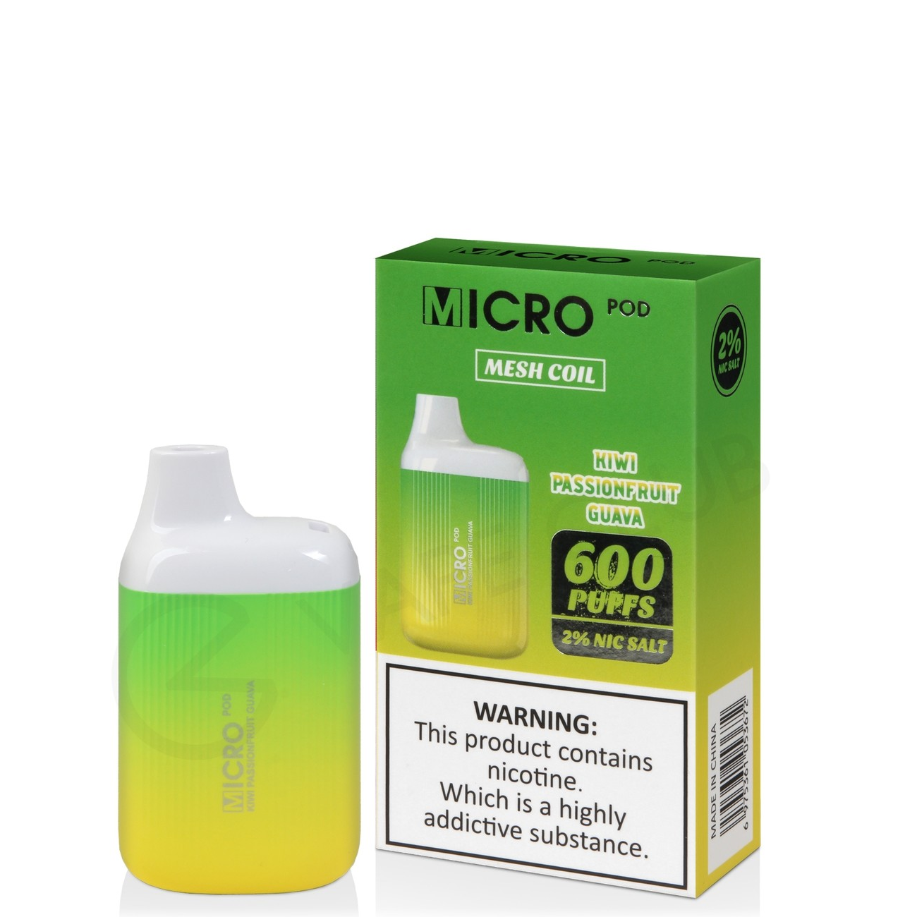Micro Pod 600 Disposable