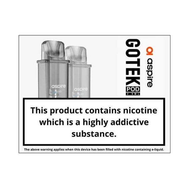 Gotek X Replacement Pods By Aspire